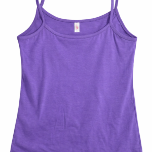 Blusa Basica Lila Tiras L